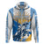 Argentina Revolution Day Zip Hoodie Sol de Mayo Warrior - Wonder Print Shop