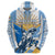 Argentina Revolution Day Zip Hoodie Sol de Mayo Warrior - Wonder Print Shop