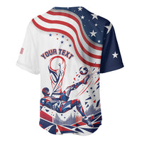 Personalized Soccer USA Baseball Jersey US Dynamic Stylized