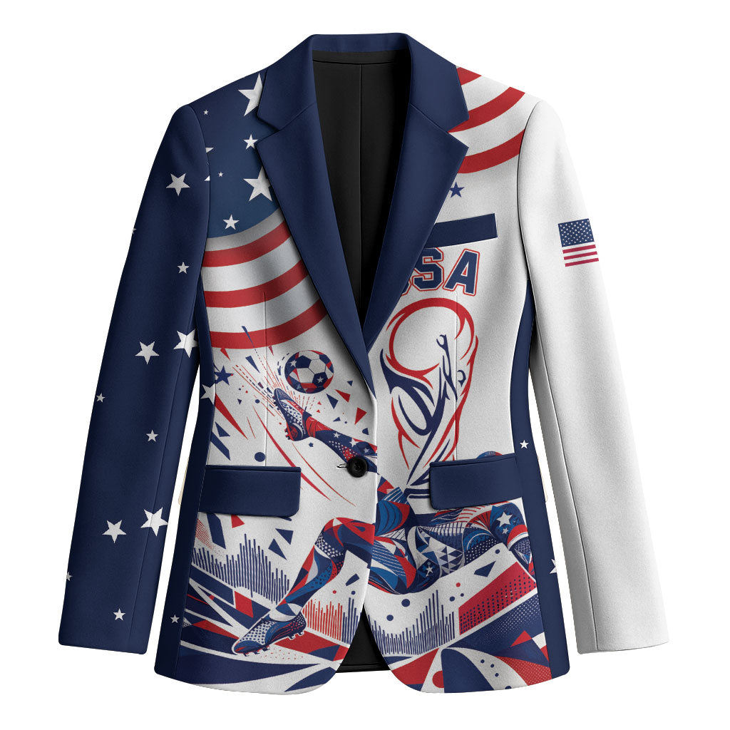 Personalized Soccer USA Blazer US Dynamic Stylized