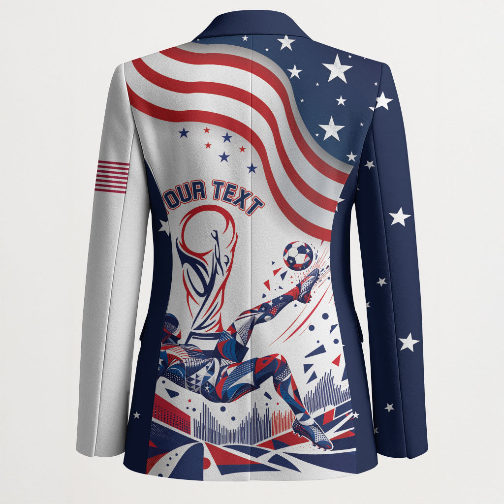 Personalized Soccer USA Blazer US Dynamic Stylized