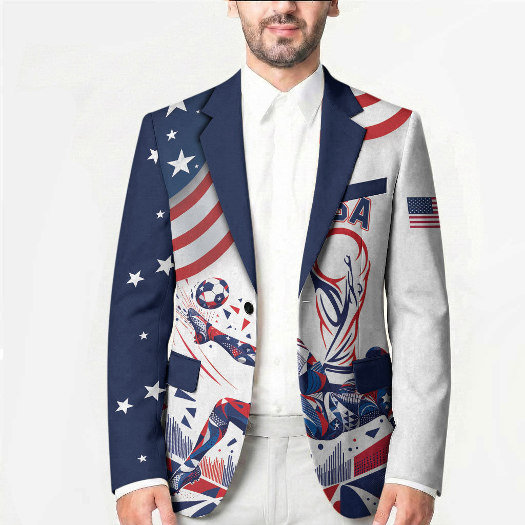 Personalized Soccer USA Blazer US Dynamic Stylized