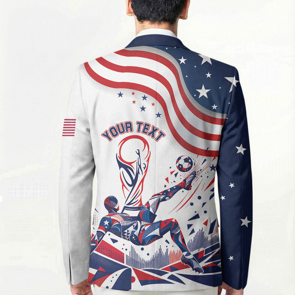 Personalized Soccer USA Blazer US Dynamic Stylized