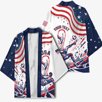 Personalized Soccer USA Kimono US Dynamic Stylized