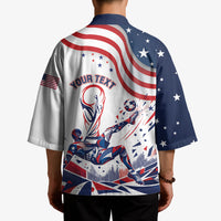 Personalized Soccer USA Kimono US Dynamic Stylized