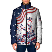 Personalized Soccer USA Padded Jacket US Dynamic Stylized