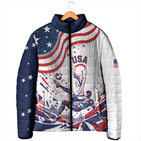 Personalized Soccer USA Padded Jacket US Dynamic Stylized