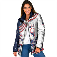 Personalized Soccer USA Padded Jacket US Dynamic Stylized