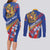 Armenia Couples Matching Long Sleeve Bodycon Dress and Long Sleeve Button Shirt Mek Azg Mek Mshakouyt - Wonder Print Shop