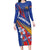 Armenia Family Matching Long Sleeve Bodycon Dress and Hawaiian Shirt Mek Azg Mek Mshakouyt - Wonder Print Shop