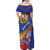 Armenia Family Matching Off Shoulder Maxi Dress and Hawaiian Shirt Mek Azg Mek Mshakouyt - Wonder Print Shop