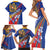 Armenia Family Matching Short Sleeve Bodycon Dress and Hawaiian Shirt Mek Azg Mek Mshakouyt - Wonder Print Shop