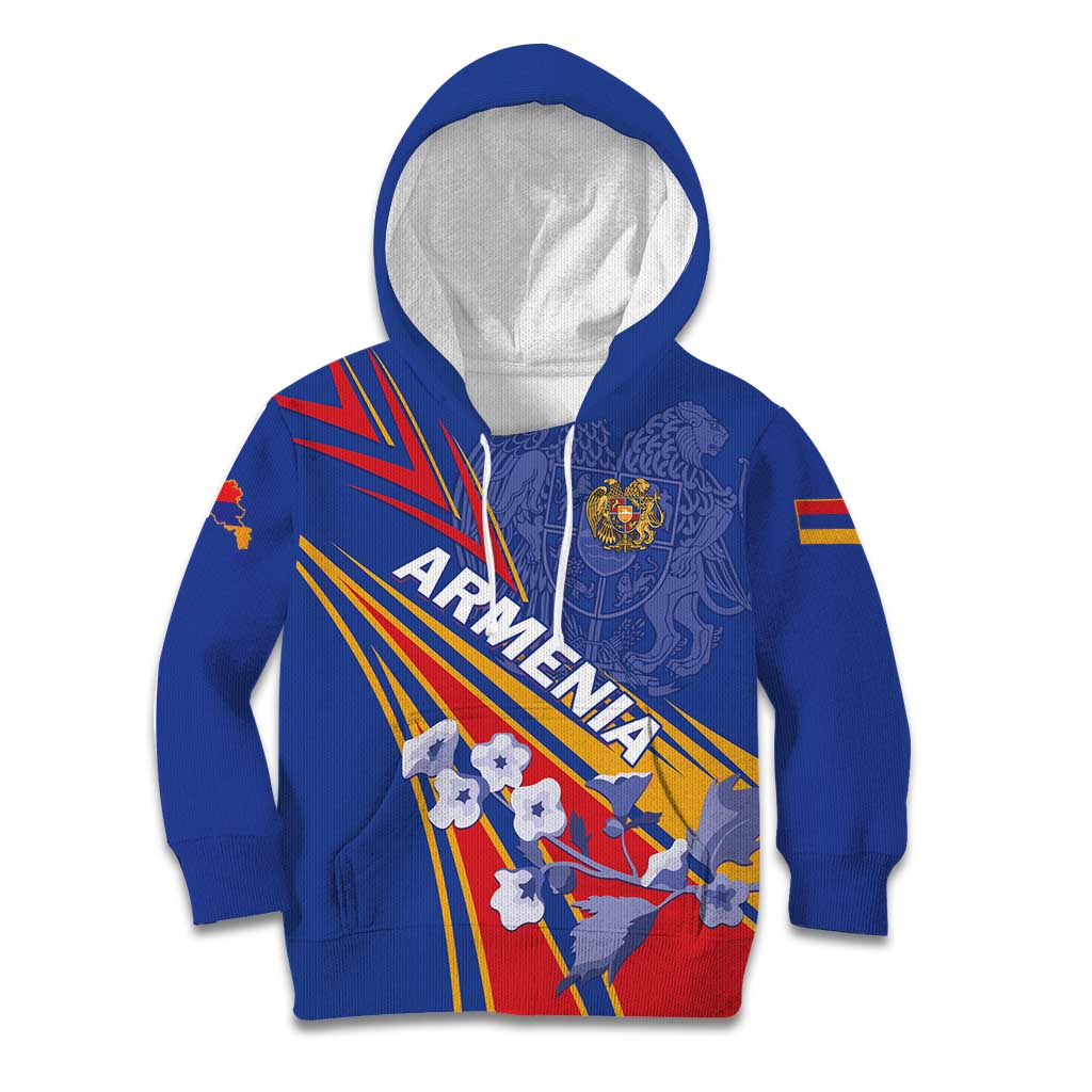 Armenia Kid Hoodie Mek Azg Mek Mshakouyt - Wonder Print Shop