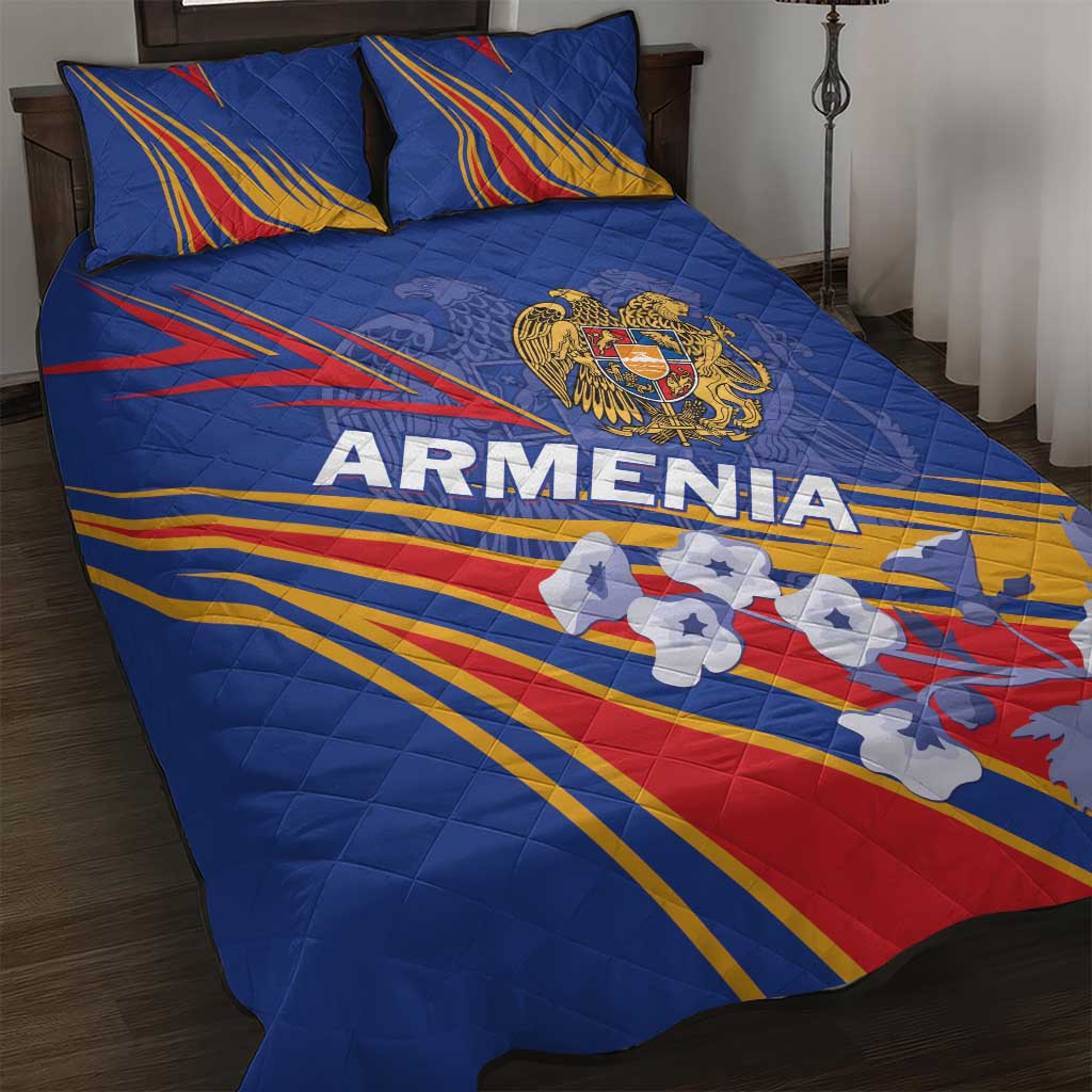 Armenia Quilt Bed Set Mek Azg Mek Mshakouyt - Wonder Print Shop