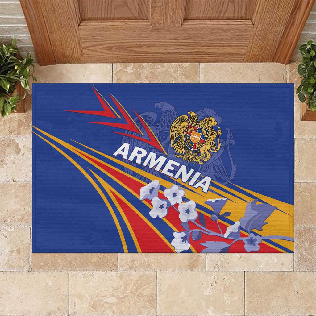 Armenia Rubber Doormat Mek Azg Mek Mshakouyt - Wonder Print Shop