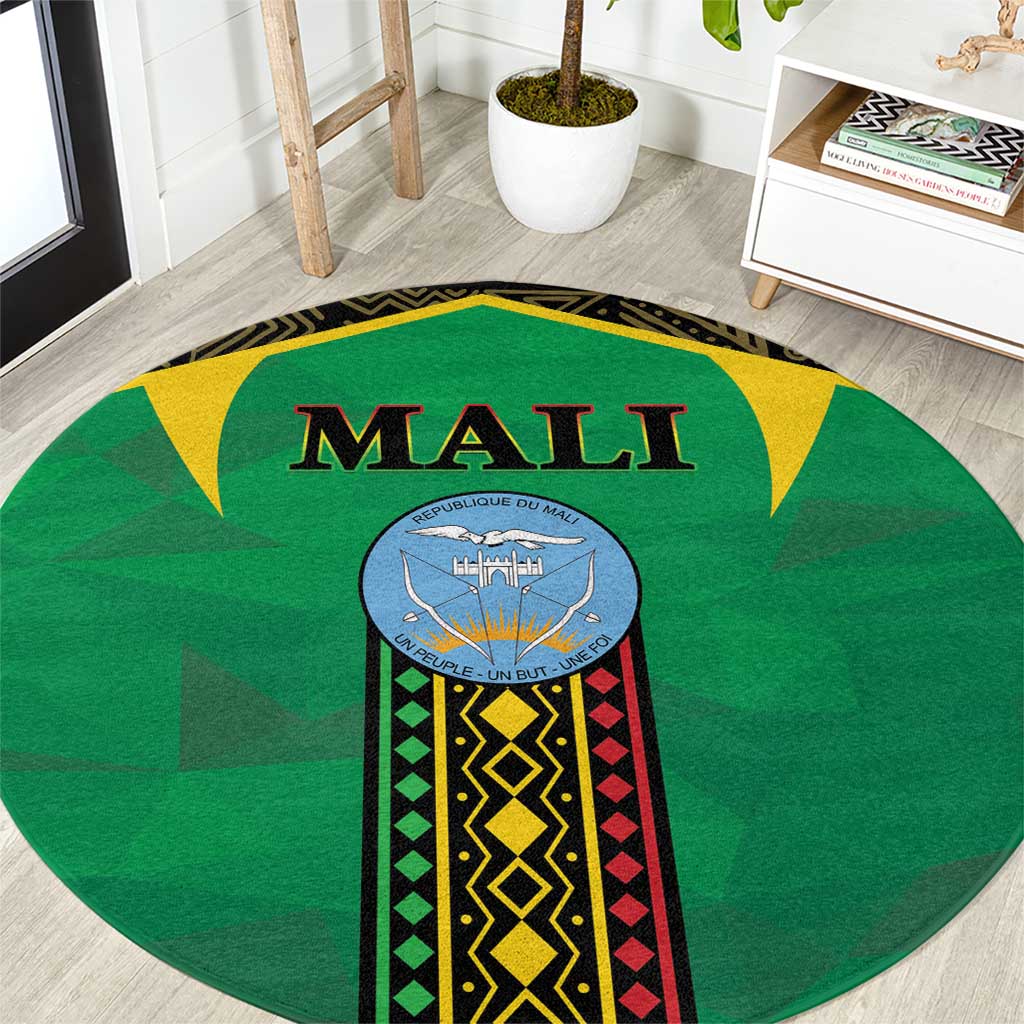 Mali Round Carpet Mali ka Fasojamana