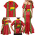 Guinea-Bissau Family Matching Mermaid Dress and Hawaiian Shirt Unidade Luta Progresso - Wonder Print Shop