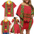 Guinea-Bissau Family Matching Off Shoulder Short Dress and Hawaiian Shirt Unidade Luta Progresso - Wonder Print Shop