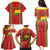 Guinea-Bissau Family Matching Puletasi and Hawaiian Shirt Unidade Luta Progresso - Wonder Print Shop