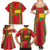 Guinea-Bissau Family Matching Summer Maxi Dress and Hawaiian Shirt Unidade Luta Progresso - Wonder Print Shop