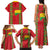 Guinea-Bissau Family Matching Tank Maxi Dress and Hawaiian Shirt Unidade Luta Progresso - Wonder Print Shop