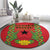 Guinea-Bissau Round Carpet Unidade Luta Progresso