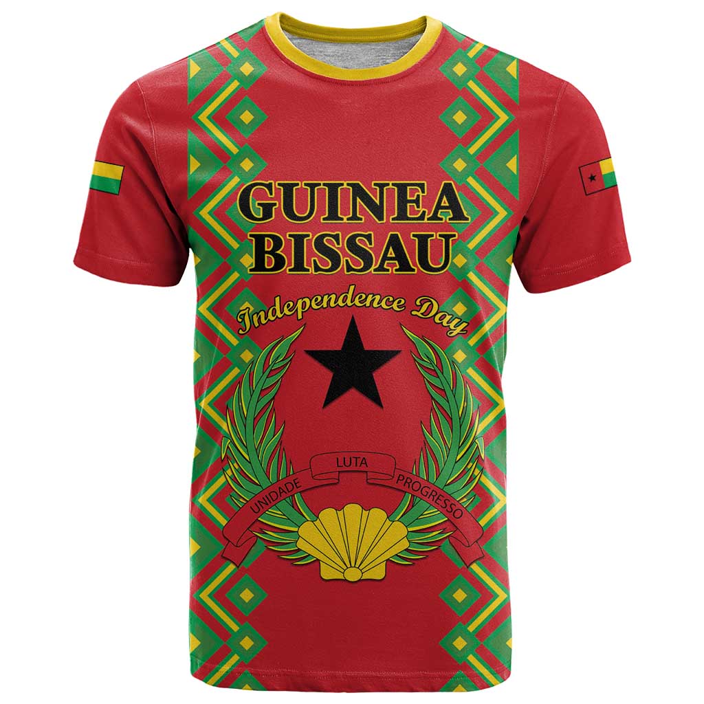 Guinea-Bissau T Shirt Unidade Luta Progresso - Wonder Print Shop