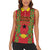 Guinea-Bissau Women Sleeveless Polo Shirt Unidade Luta Progresso - Wonder Print Shop