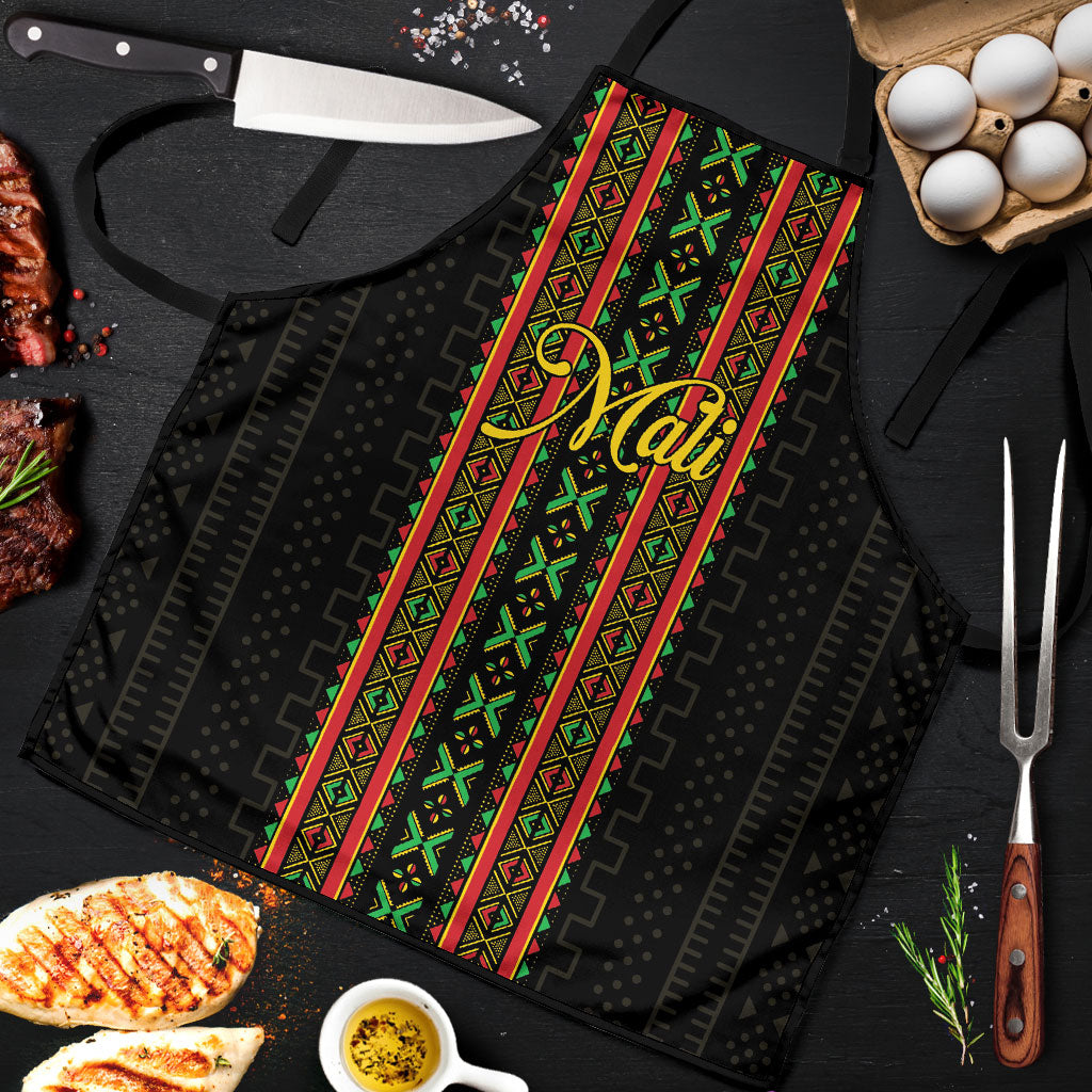 Mali Bogolanfini African Pattern Apron