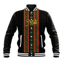 Personalized Mali Bogolanfini African Pattern Baseball Jacket