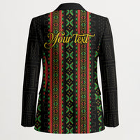 Personalized Mali Bogolanfini African Pattern Blazer