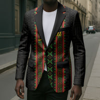 Personalized Mali Bogolanfini African Pattern Blazer