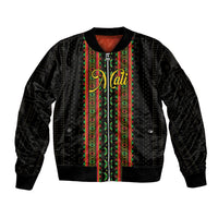 Personalized Mali Bogolanfini African Pattern Bomber Jacket