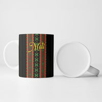 Personalized Mali Bogolanfini African Pattern Ceramic Mug