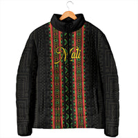 Personalized Mali Bogolanfini African Pattern Padded Jacket