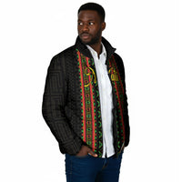 Personalized Mali Bogolanfini African Pattern Padded Jacket