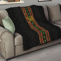 Mali Bogolanfini African Pattern Quilt