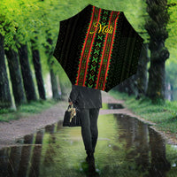 Mali Bogolanfini African Pattern Umbrella