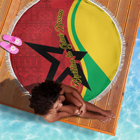 Guinea-Bissau Beach Blanket Happy Independence Day