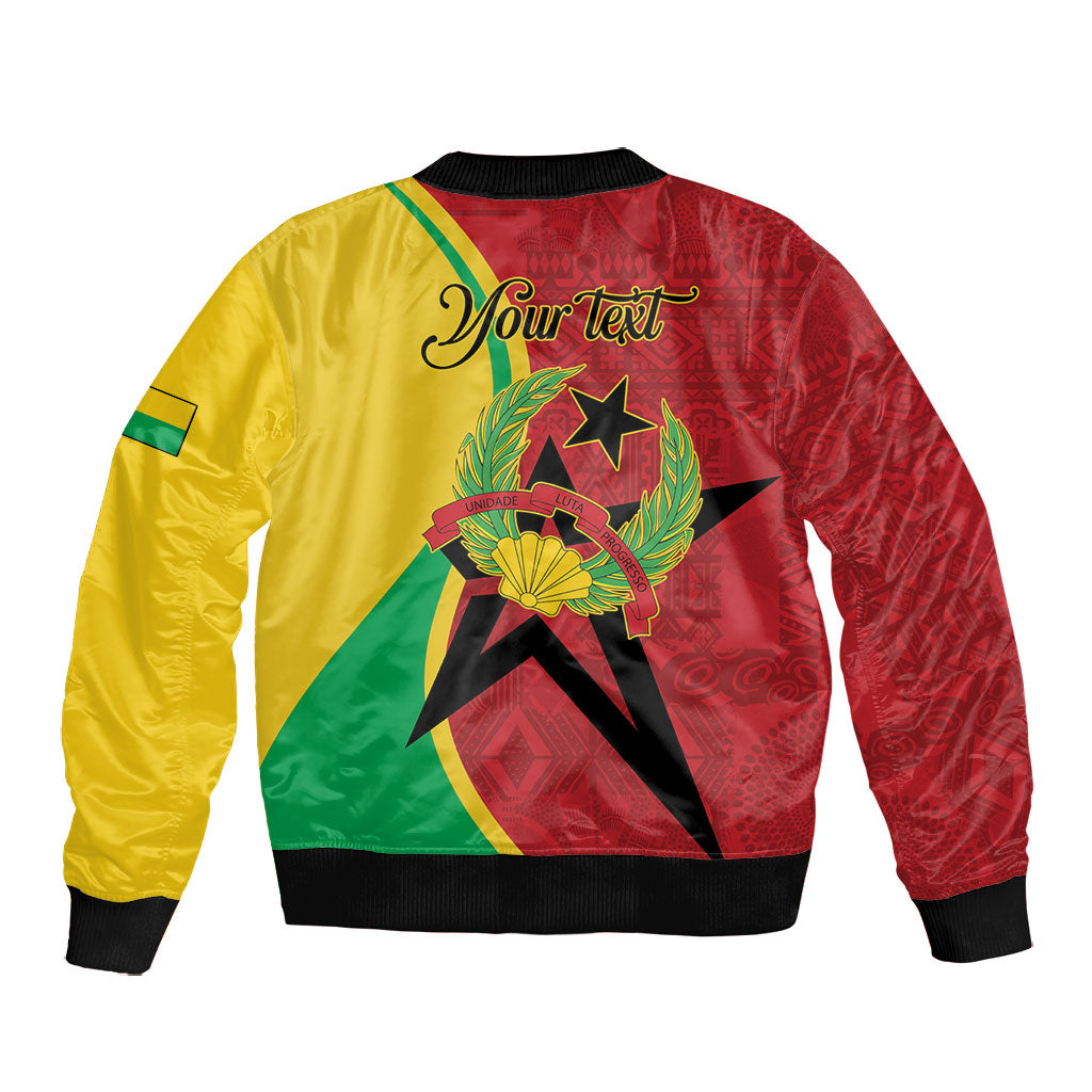 Personalized Guinea-Bissau Bomber Jacket Happy Independence Day