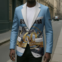 Personalized Botswana 2026 Blazer 60th Anniversary
