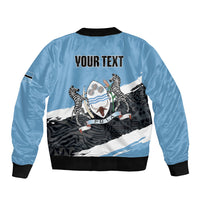 Personalized Botswana 2026 Bomber Jacket 60th Anniversary
