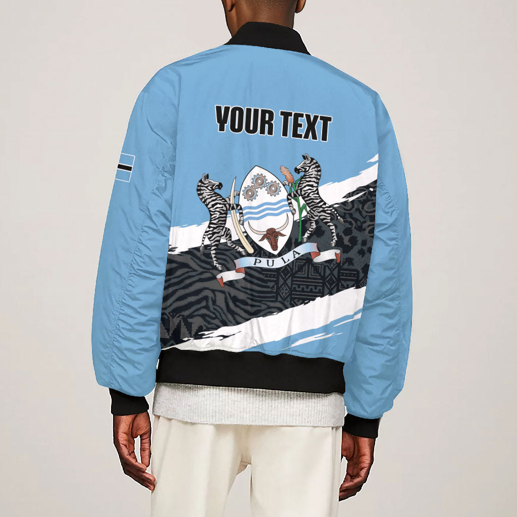 Personalized Botswana 2026 Bomber Jacket 60th Anniversary