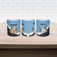 Personalized Botswana 2026 Ceramic Mug 60th Anniversary