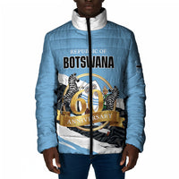 Personalized Botswana 2026 Padded Jacket 60th Anniversary