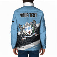 Personalized Botswana 2026 Padded Jacket 60th Anniversary