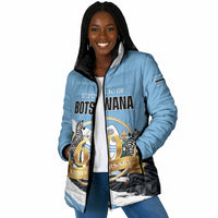Personalized Botswana 2026 Padded Jacket 60th Anniversary