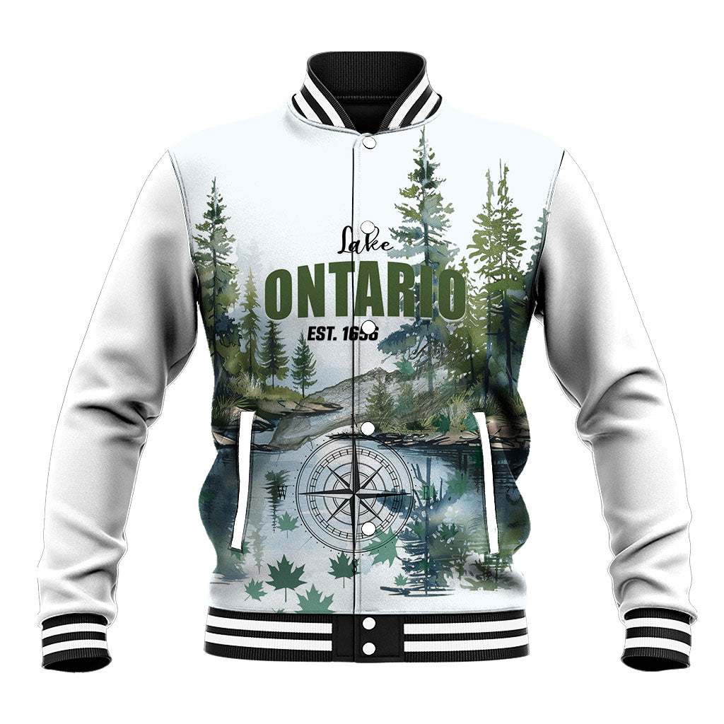 Lake Ontario Est 1656 Baseball Jacket Always Was Always Will Be