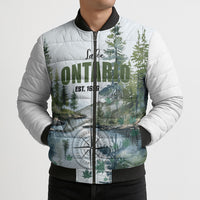 Lake Ontario Est 1656 Bomber Puffer Jacket Always Was Always Will Be
