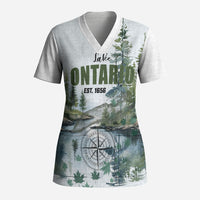 Lake Ontario Est 1656 Scrub Top Always Was Always Will Be
